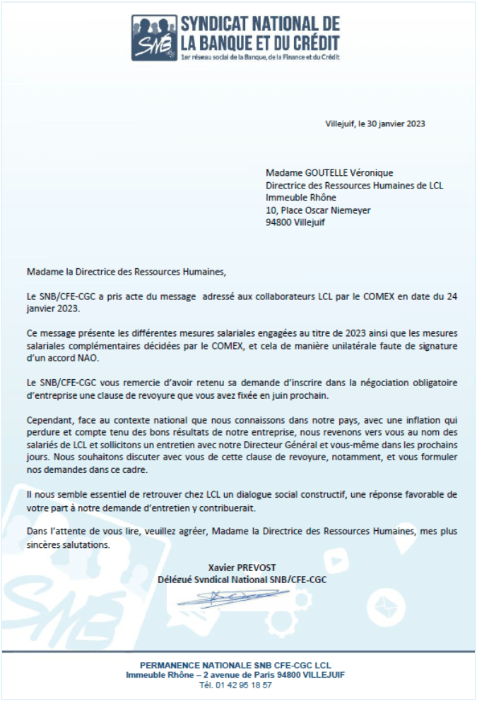 Augmentation des salaires : clause de revoyure